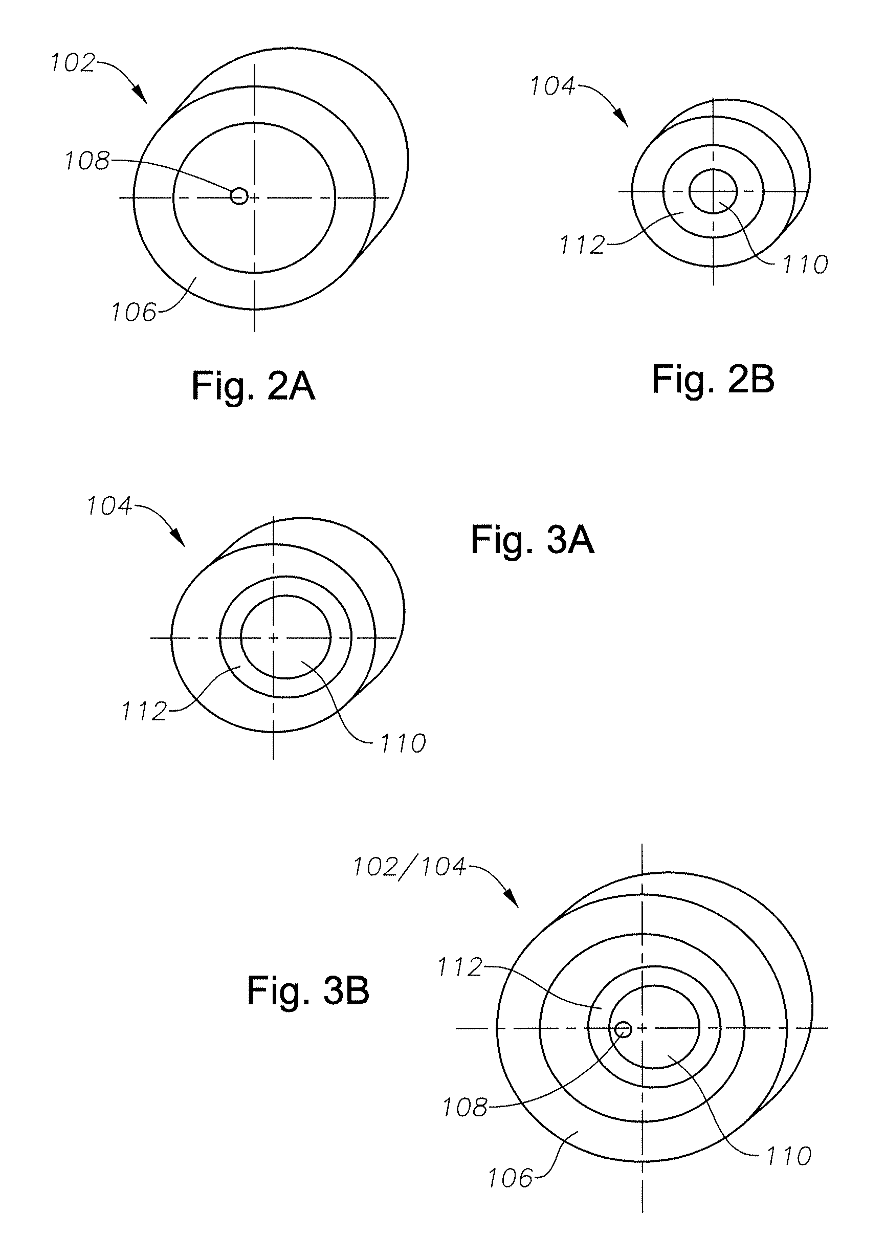 Endoillumination using decentered fiber launch