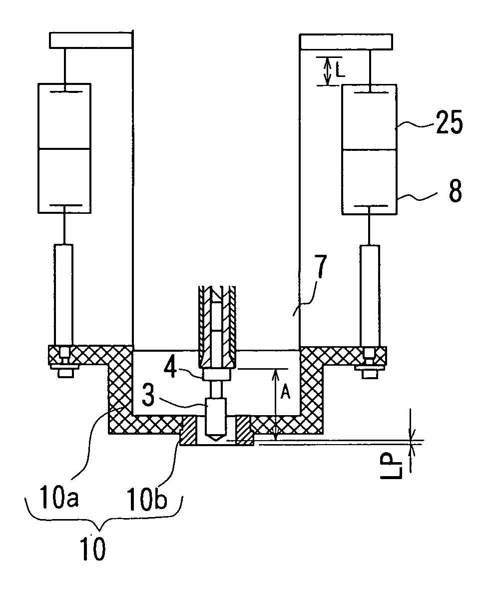 Printed board drilling method and printed board machining apparatus