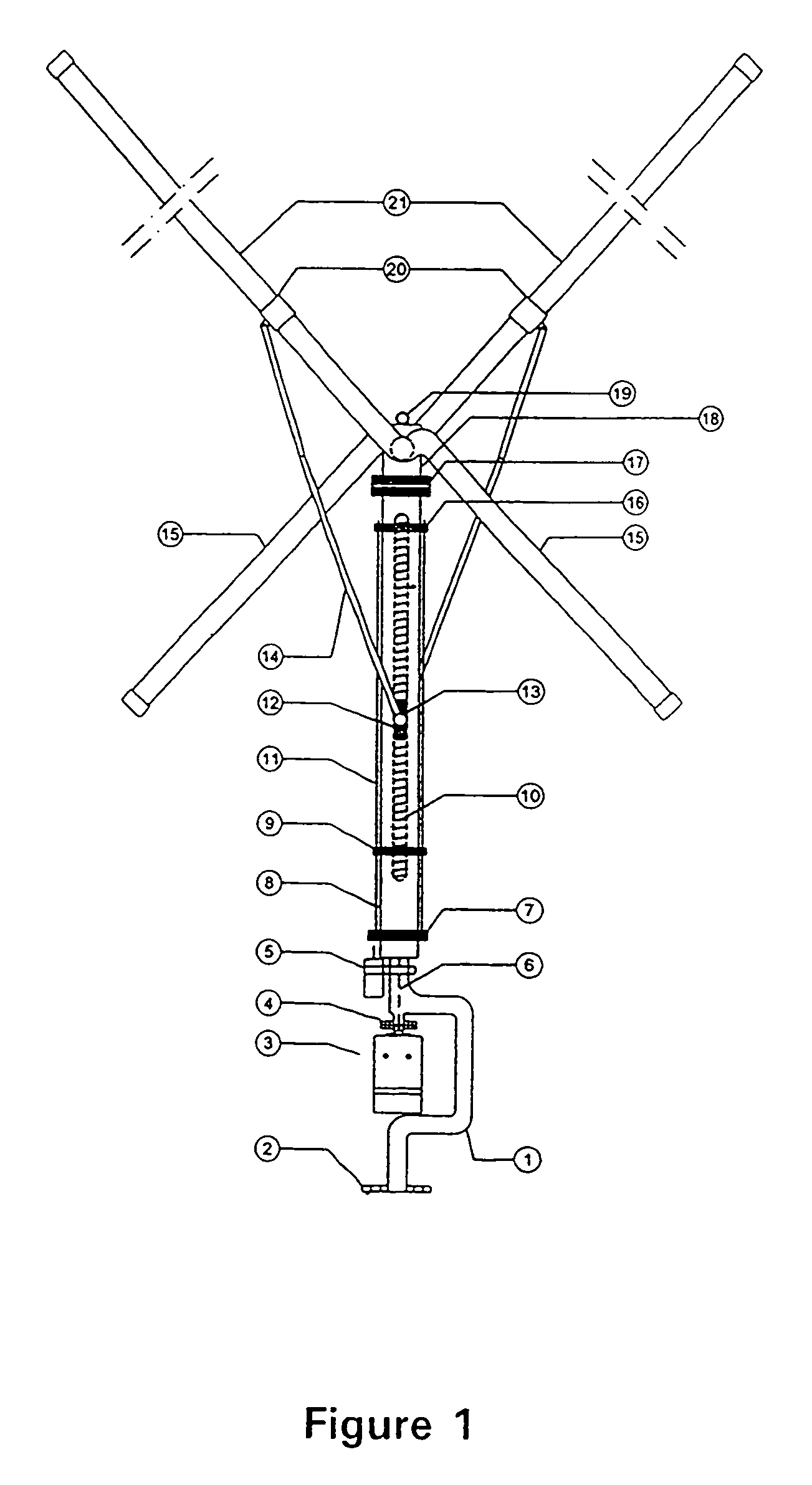 Apparatus and a method for cleaning enclosed spaces