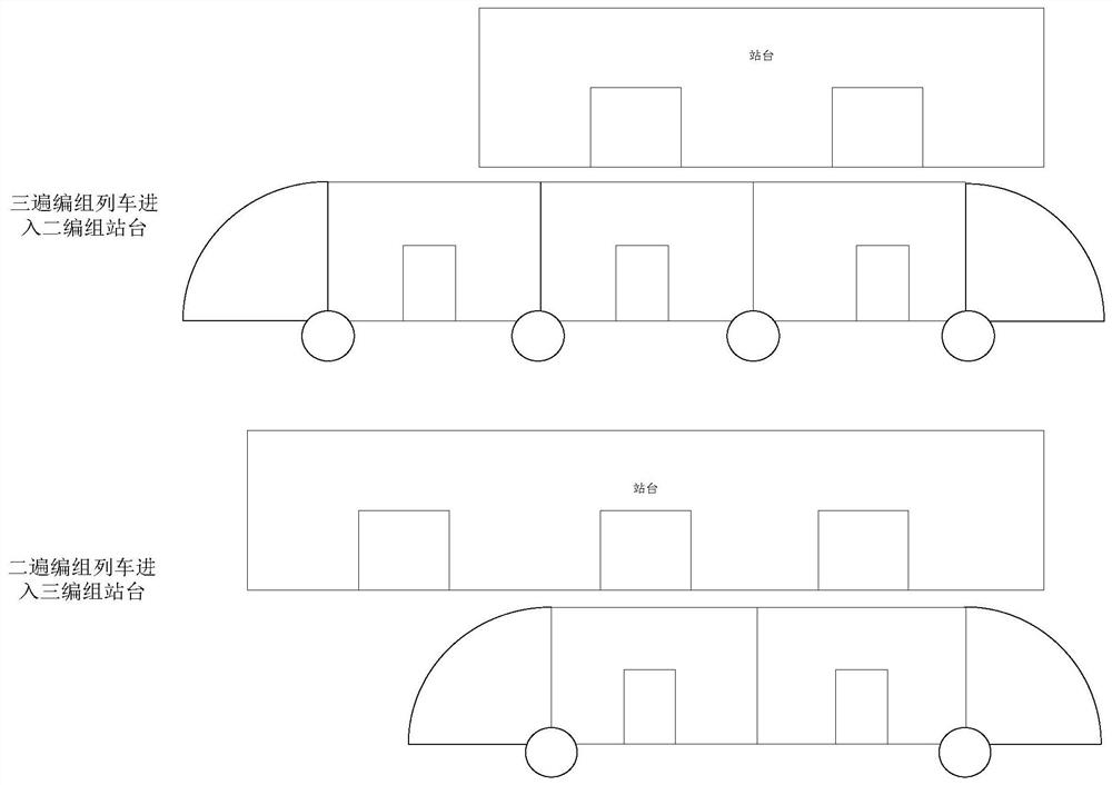 Isolation control method and system for train door and platform shielding door