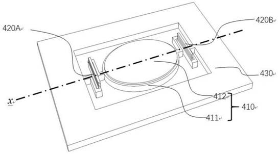 Piezoelectric-driven vacuum sealing micro-mirror