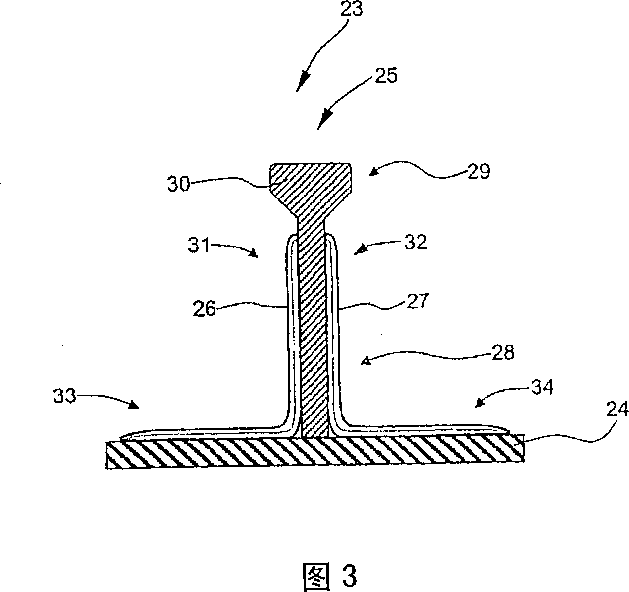 Method for manufacturing a reinforced shell for forming component parts for aircraft and shell for component parts for aircraft