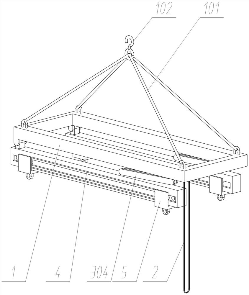 Auxiliary adjusting device for assembling type prefabricated stair installation