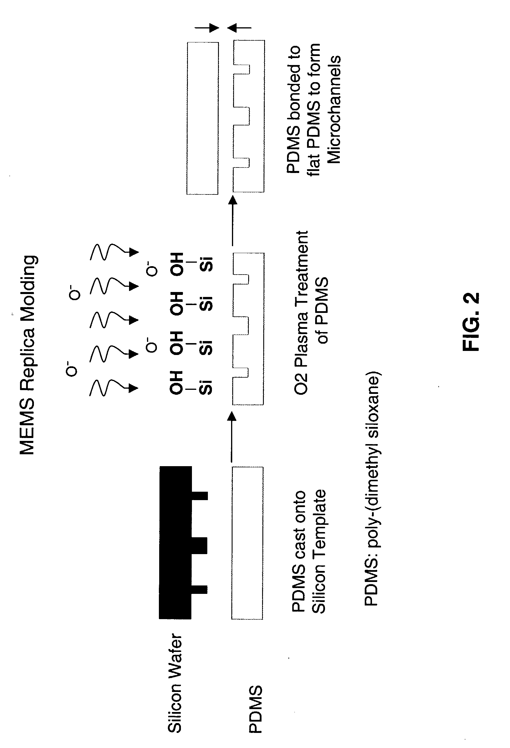 Fabrication of tissue lamina  using microfabricated two-dimensional molds