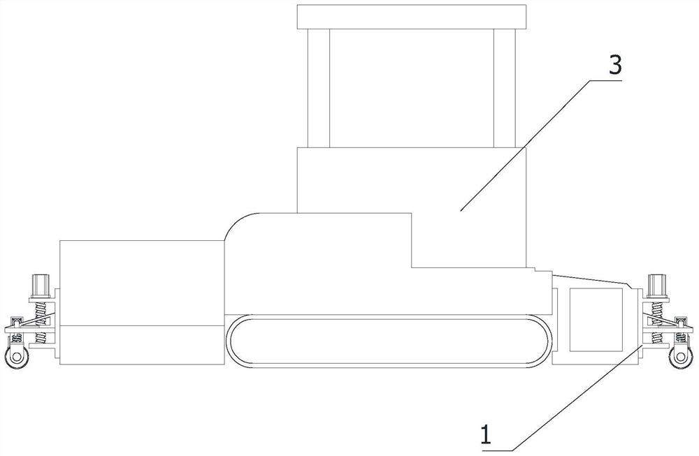 Paving thickness measuring device