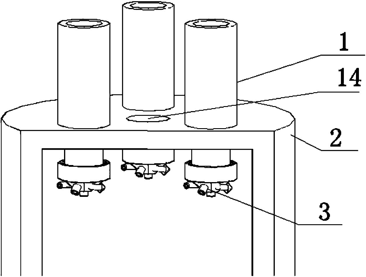 Suction anchor capable of penetrating below the seabed and its installation method