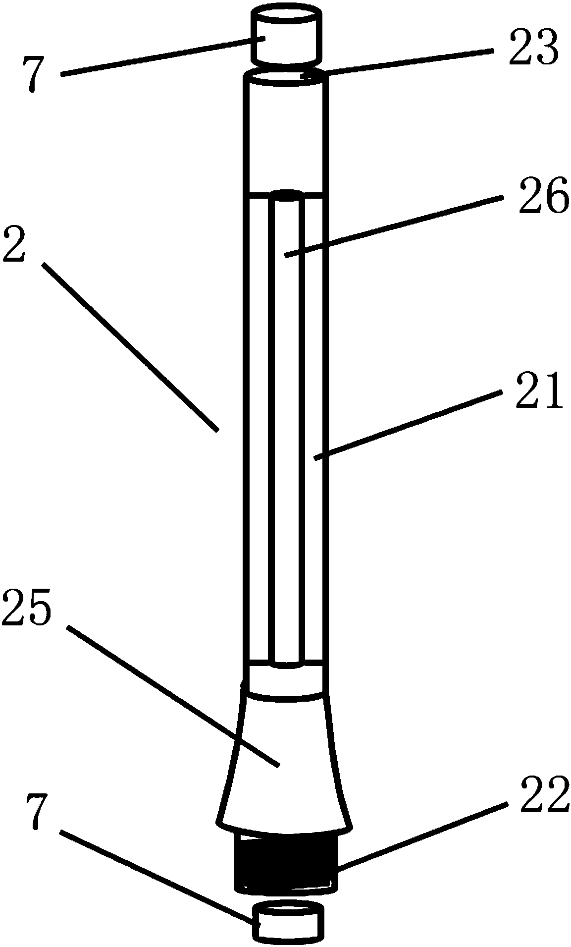 Temperature detector protection device