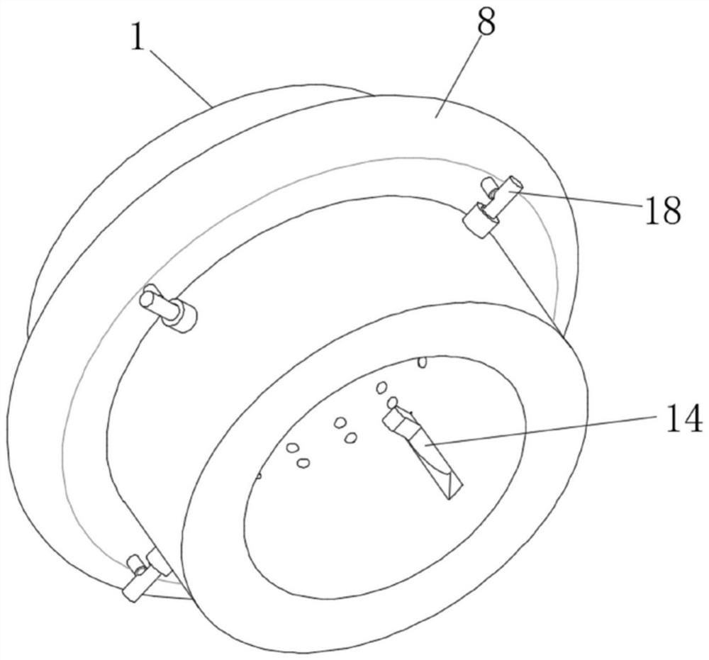 Rotor bearing disassembly tool