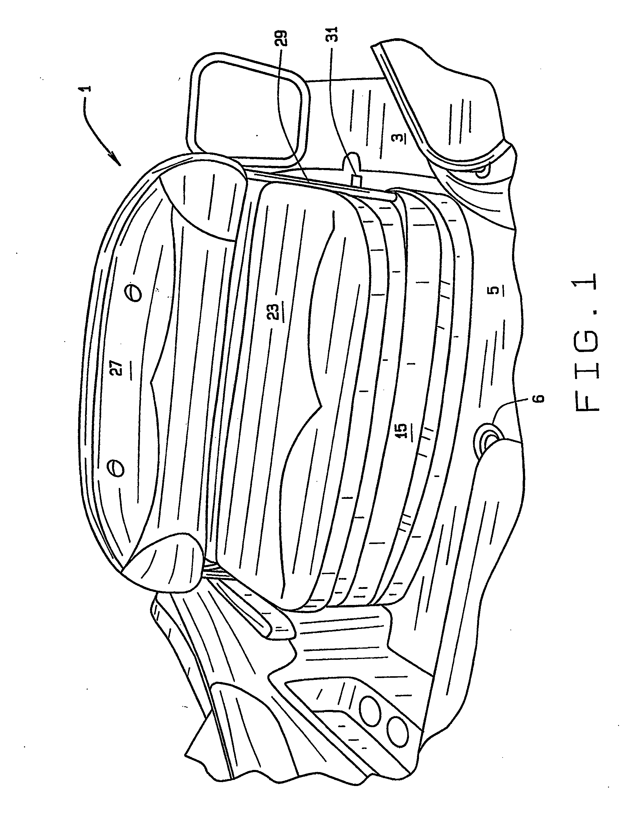 Hatch assembly with contiguous seating area