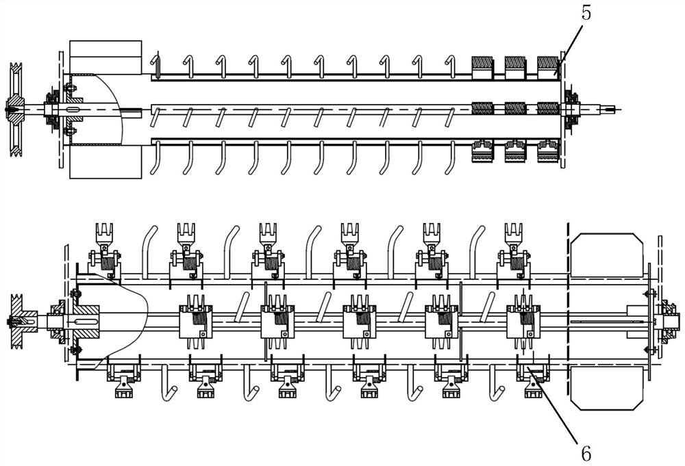 Oil peony seed combine harvester