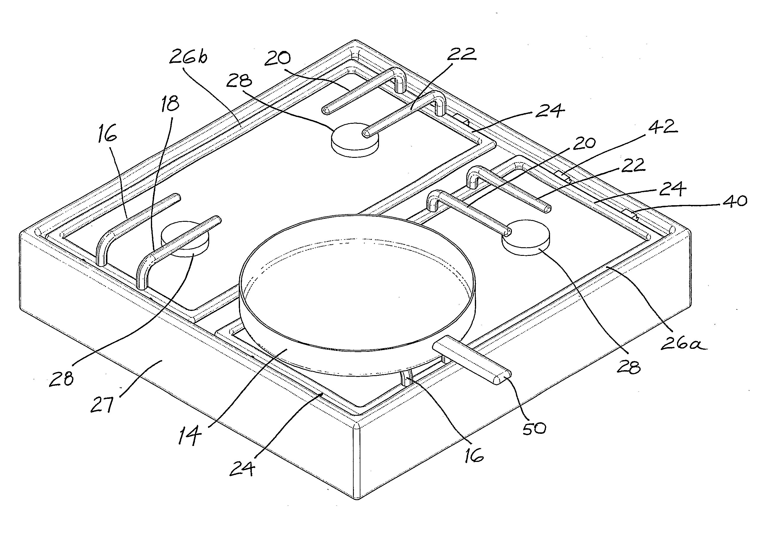 Cooktop safety arrangement