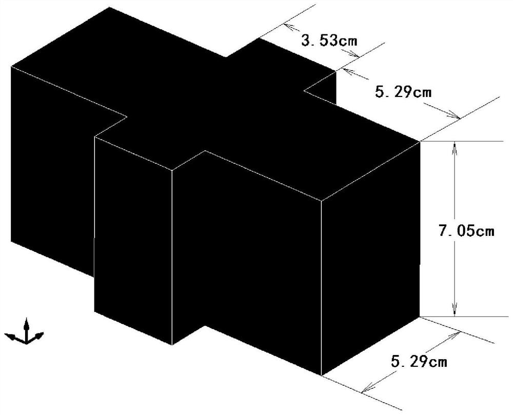 Calculation method for motion steady-state effect of explosion source ground of any configuration