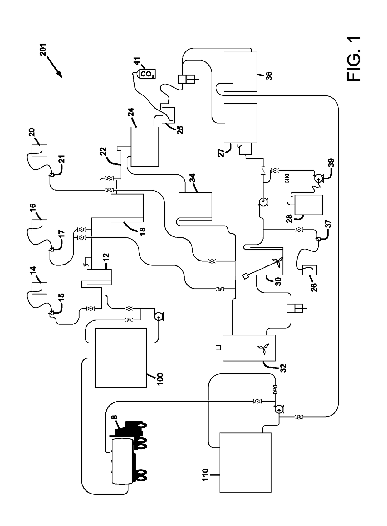 Method for treating fracture water for removal of contaminants at a wellhead