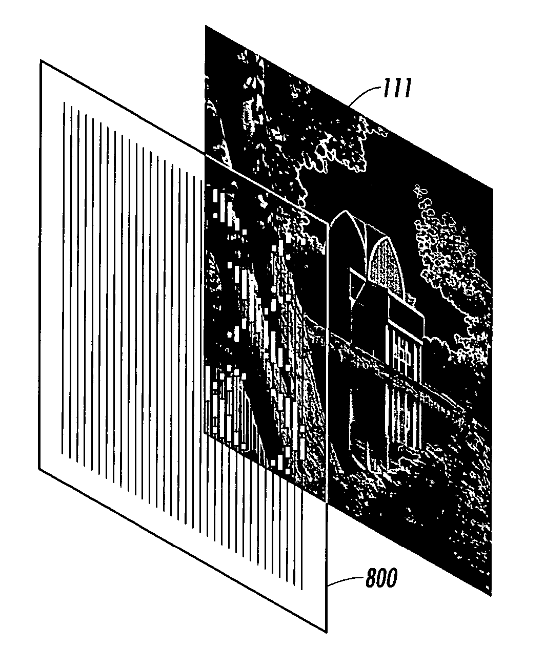 Moiré-based auto-stereoscopic watermarks