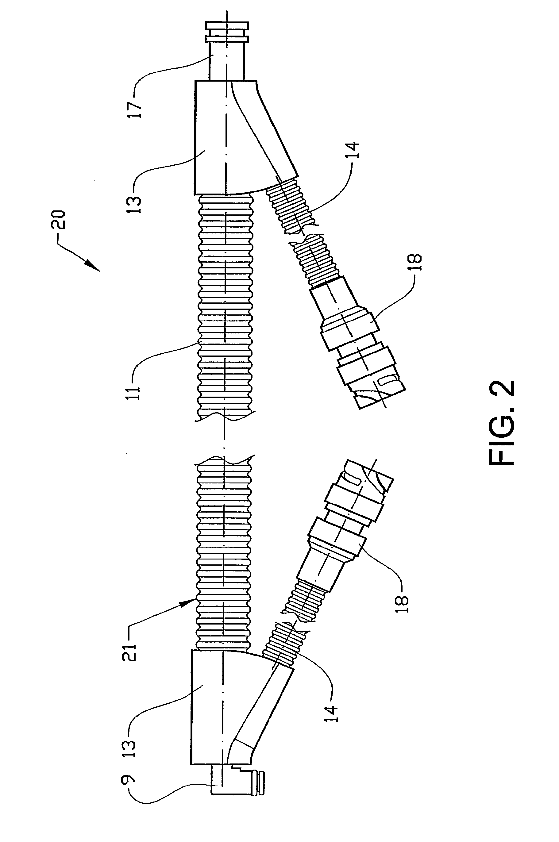 Electrically heatable cabling