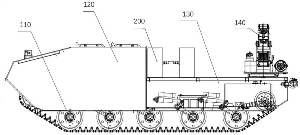 A positioning and hoisting control method for ground receiving transport vehicles for airdropped materials