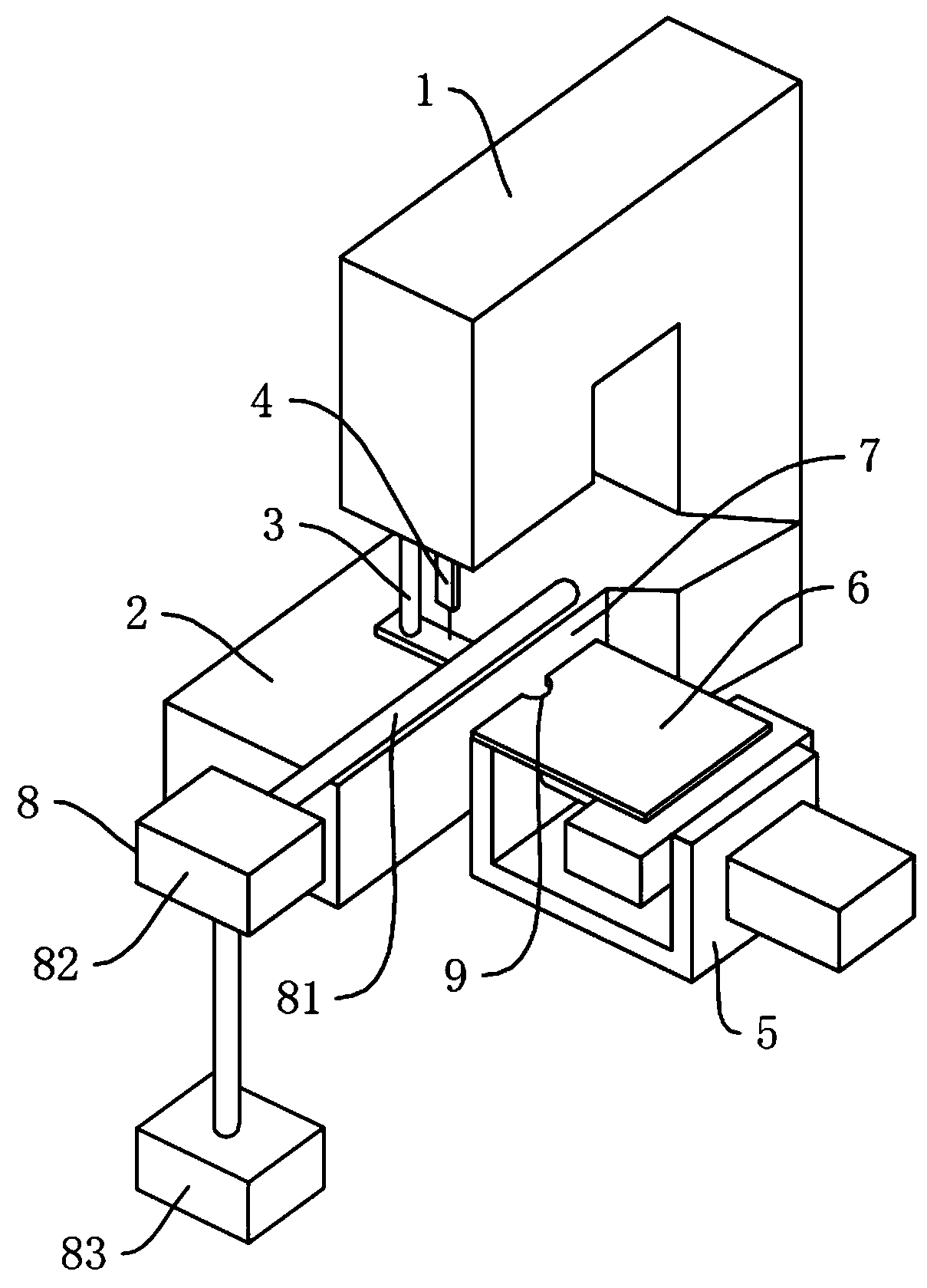 Wrinkle sewing machine for mattress cloth