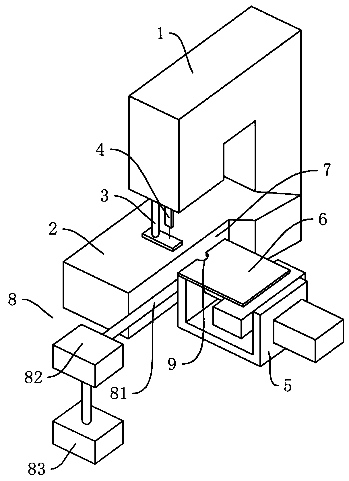 Wrinkle sewing machine for mattress cloth