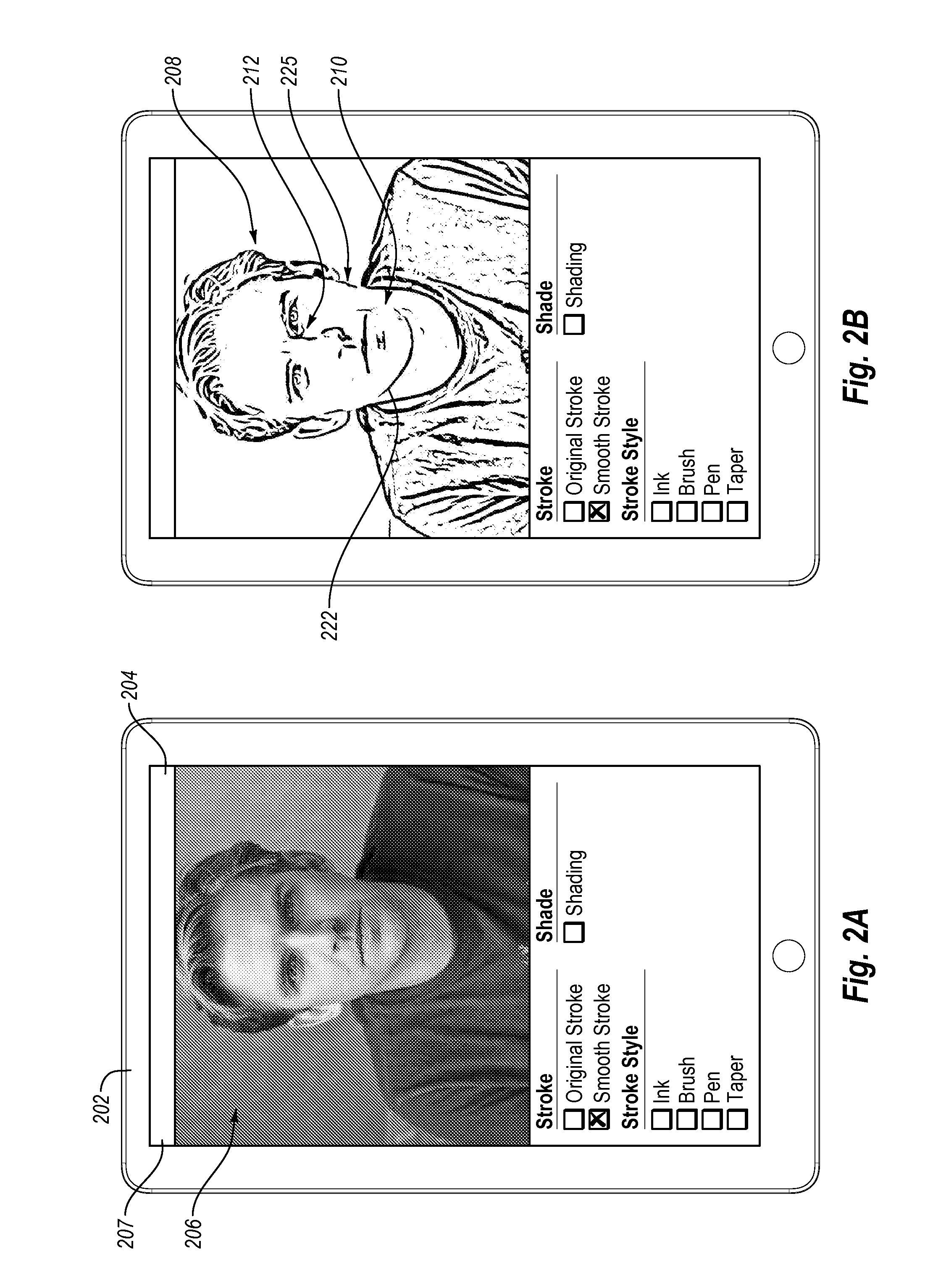 Providing drawing assistance using feature detection and semantic labeling