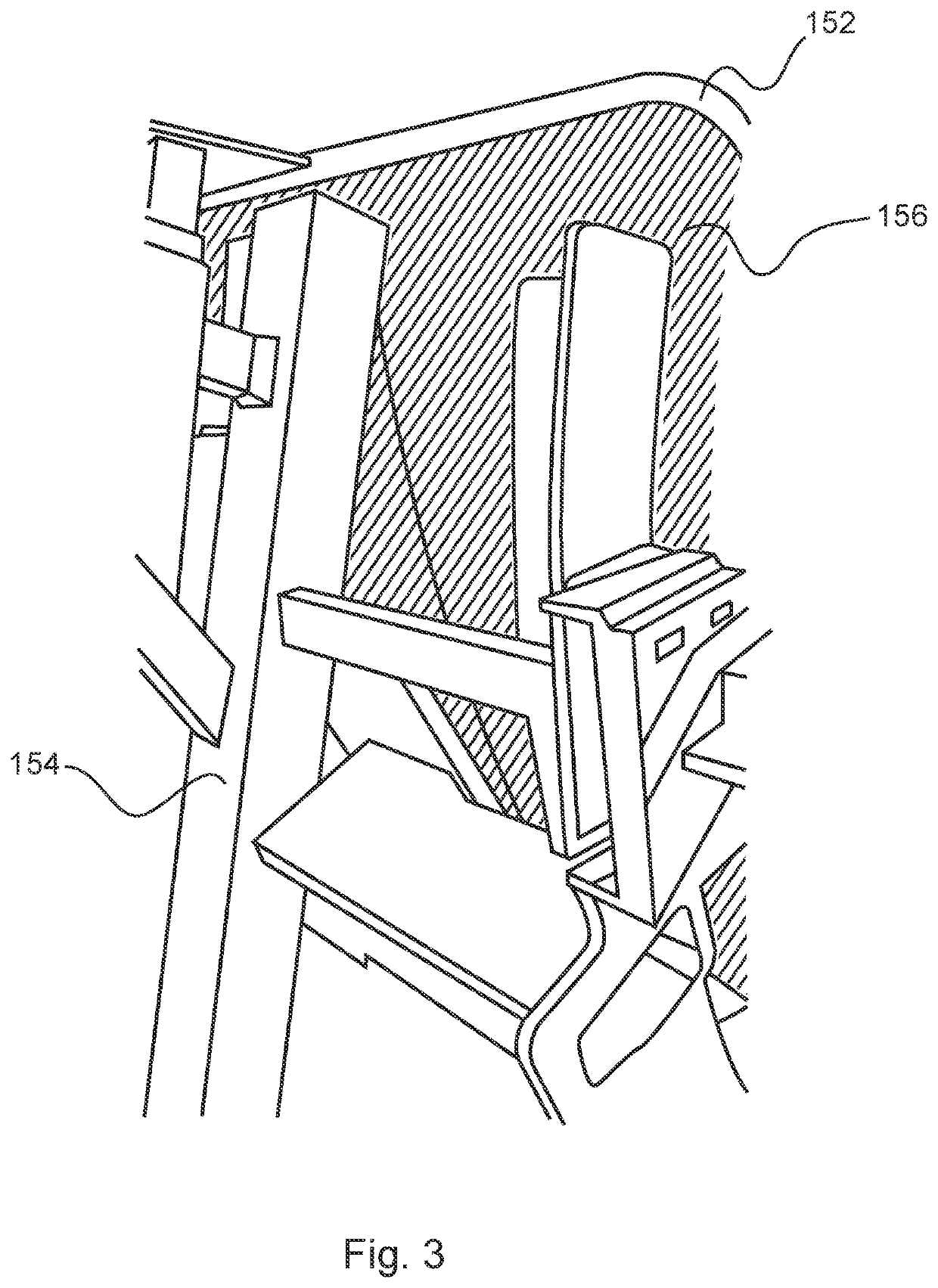 Rotor blade mold for producing a rotor blade, and method