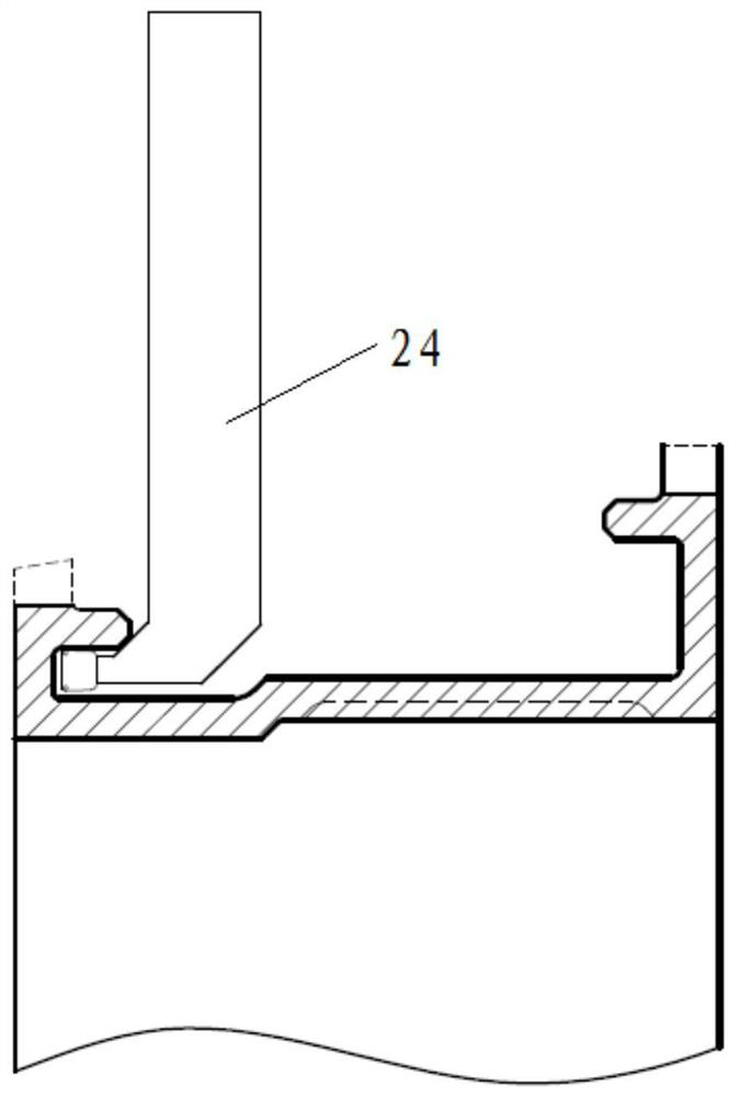 Thin-wall sealing ring machining system and machining method