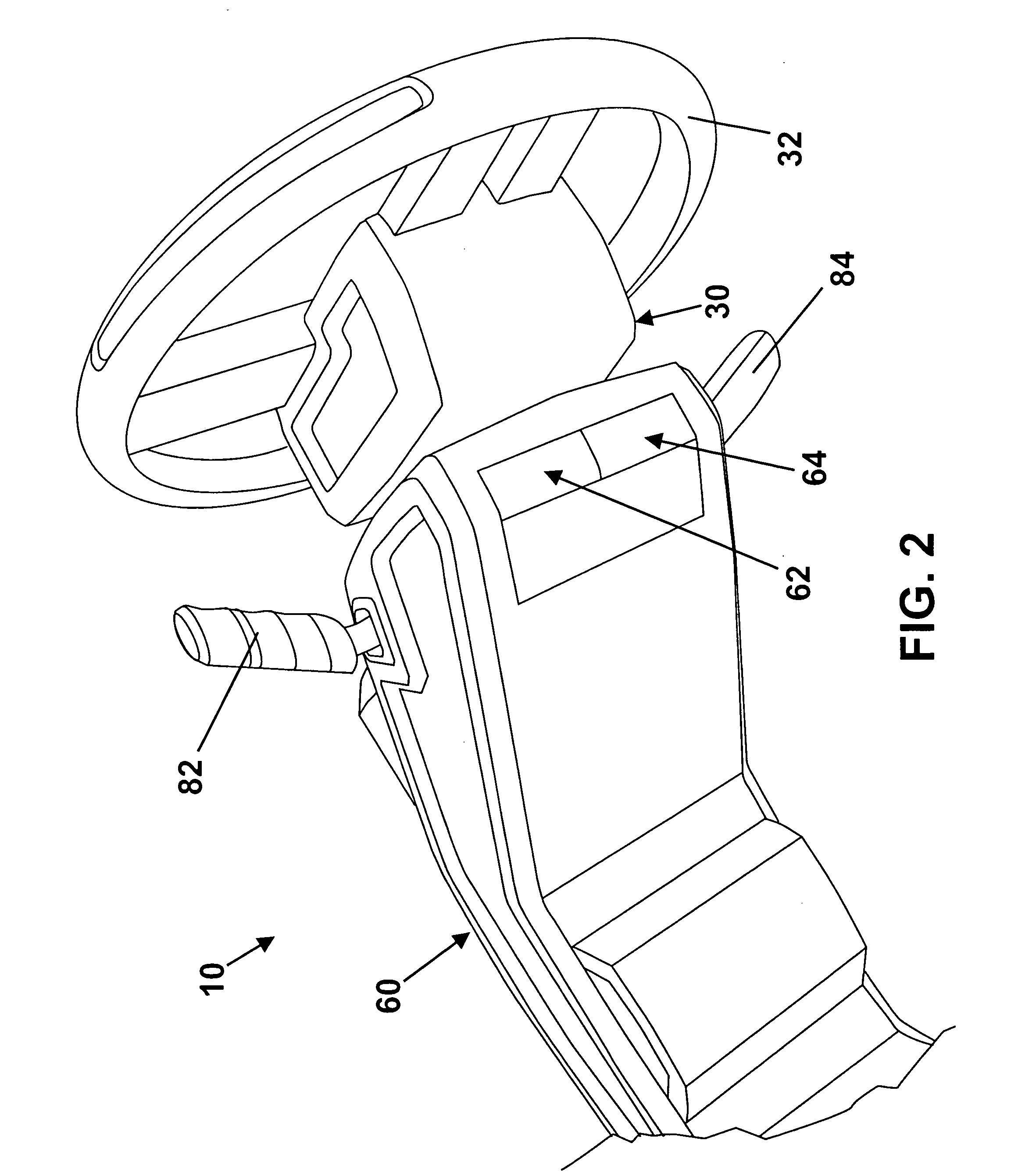 Re-positionable vehicle control-by-wire assembly, method, and system