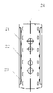 Method for binding iron cores of transformer with wound stereoscopic triangular iron core before annealing