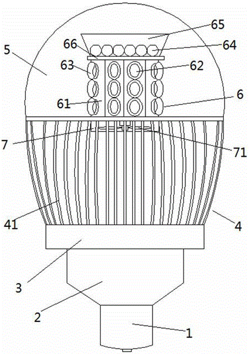 LED illumination lamp