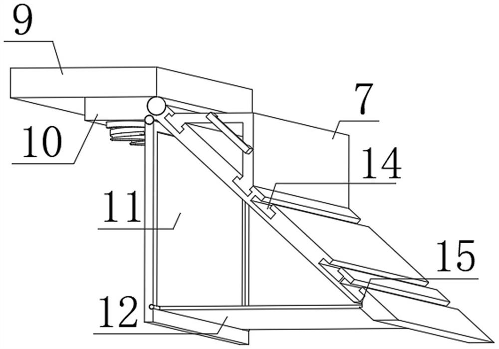 Adjustable wood stair and application method thereof