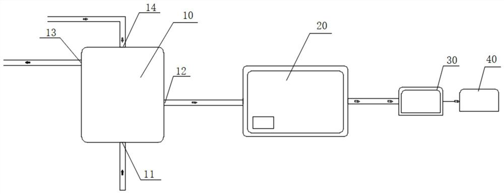 Photoresist granularity testing device