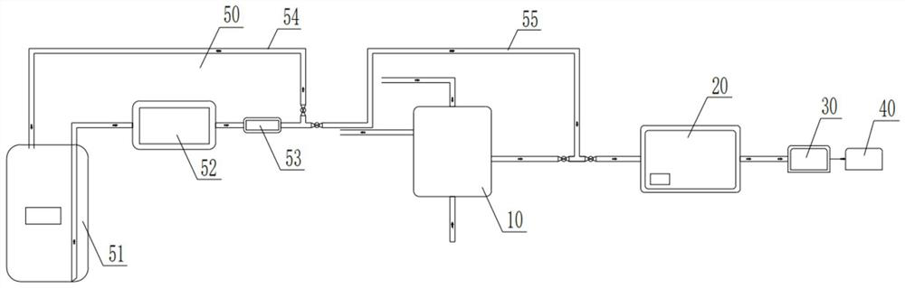 Photoresist granularity testing device