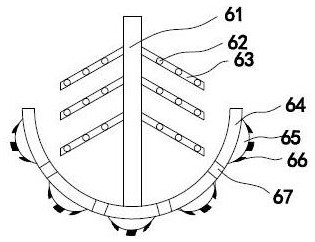 Pork cutting and crushing device