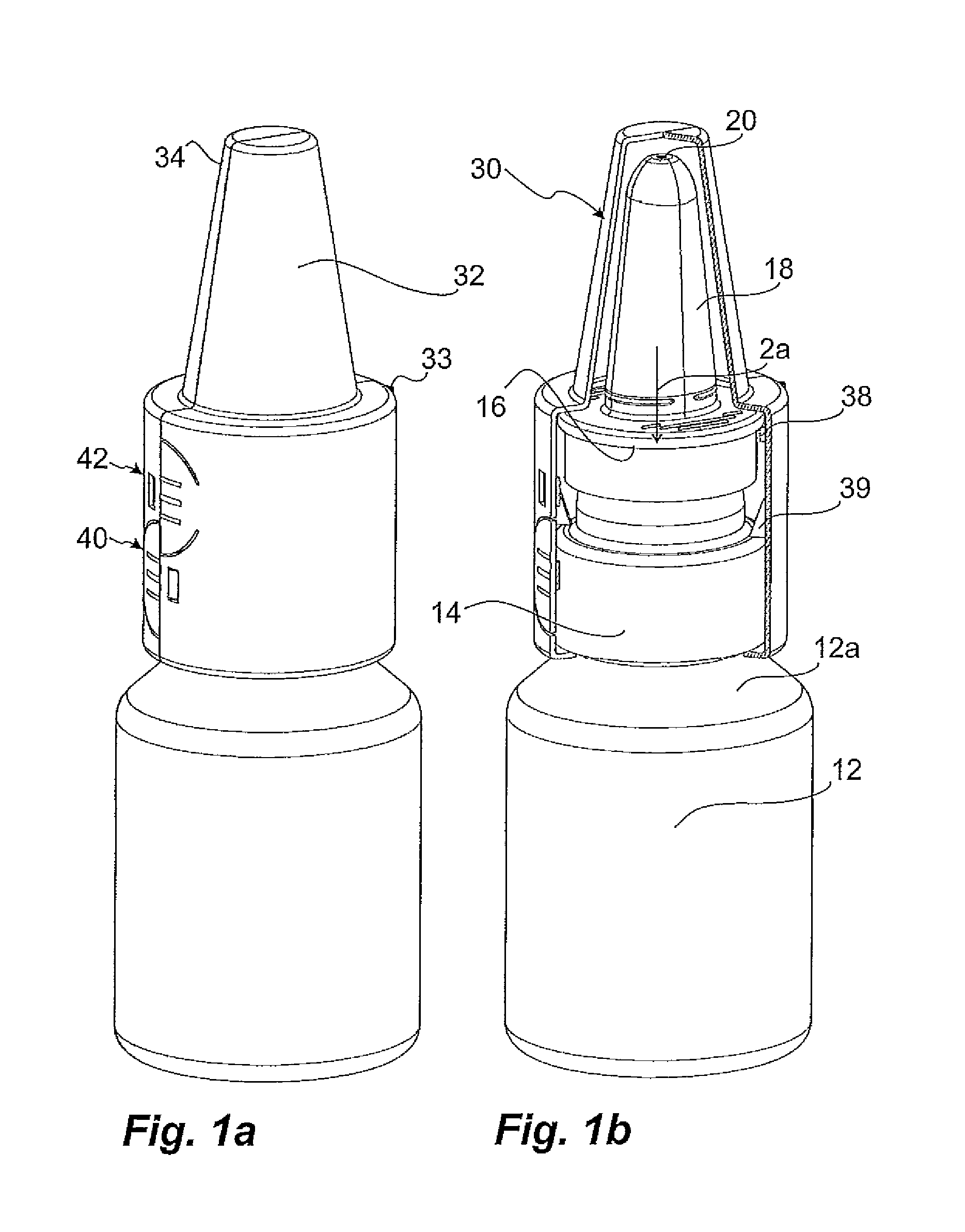 Dispenser with child-proof lock