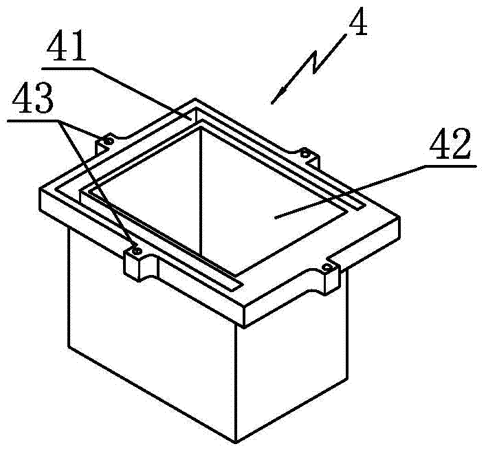 Using method for box finish-milling locating tool