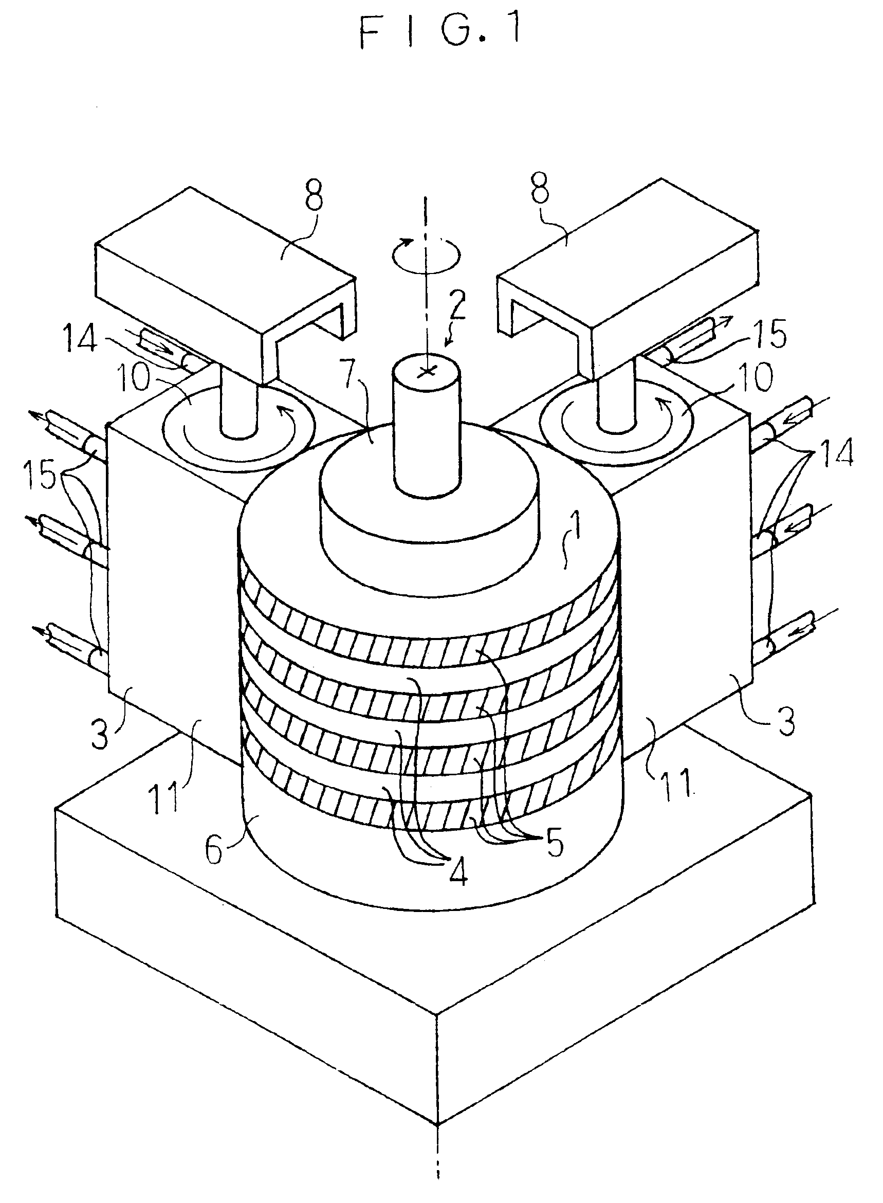 Device for polishing outer peripheral edge of semiconductor wafer