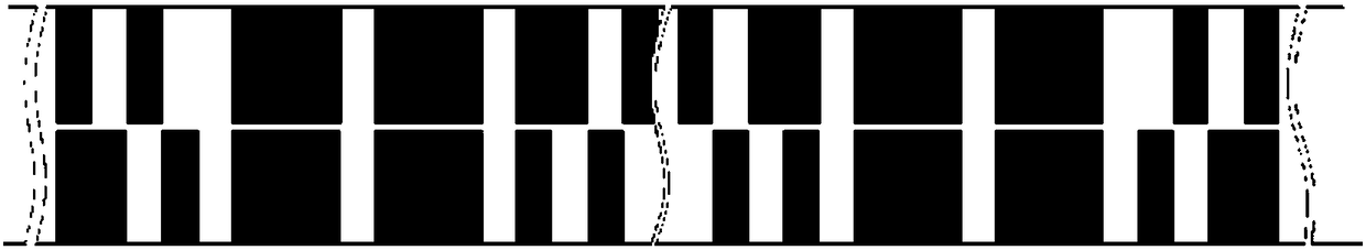 A Multi-track Absolute Grating Ruler Image Coding and Decoding Method