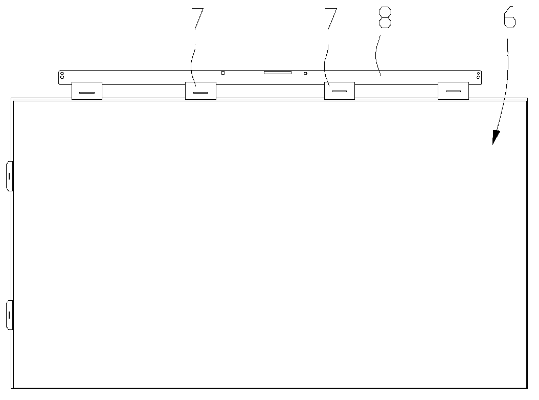 Tray with limiting structure