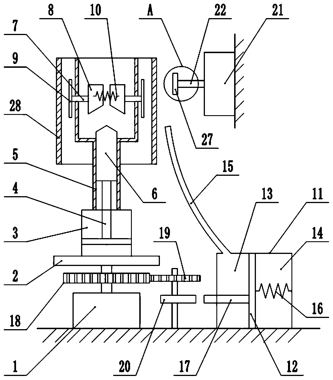 Mechanism that can detect auto parts