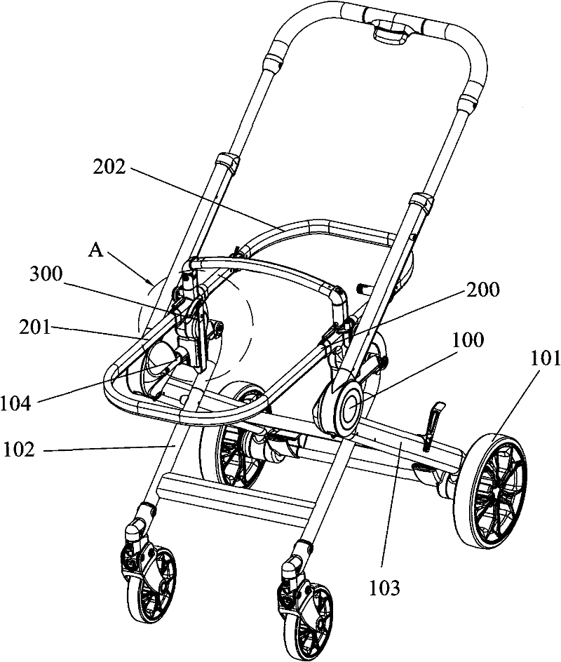 Baby carriage having seat angle adjusting device and removable seat device