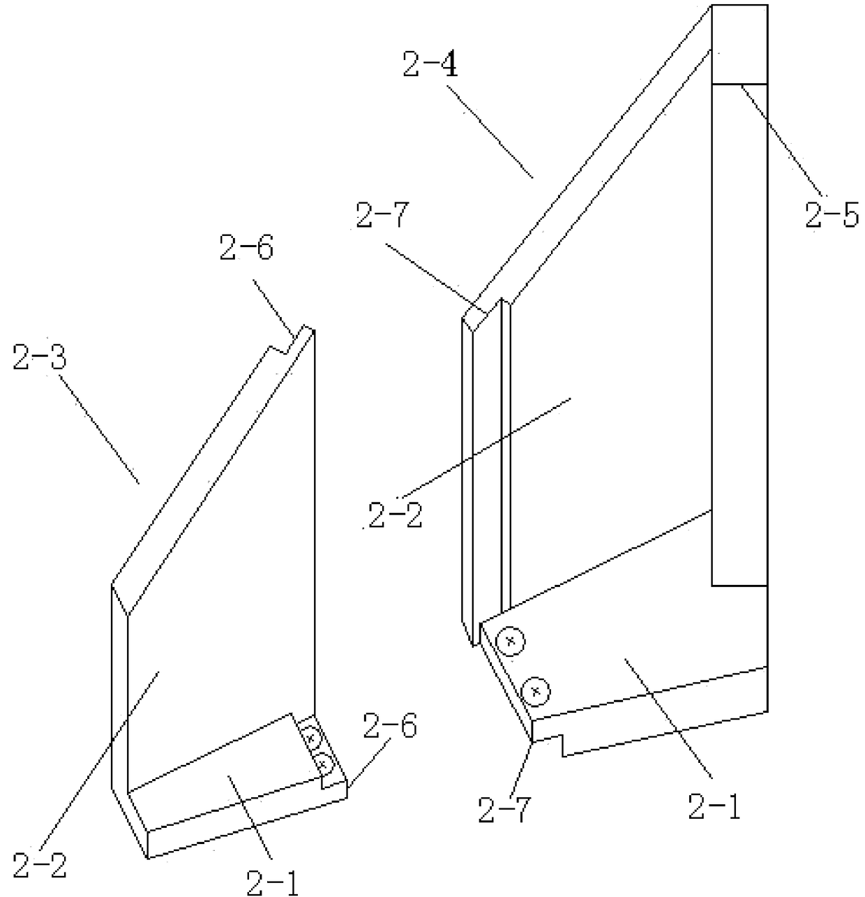 Novel all-prefabricated field culvert gate