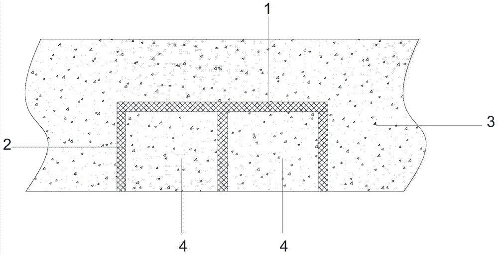 Ground pre-reinforcement treatment method for underground space construction