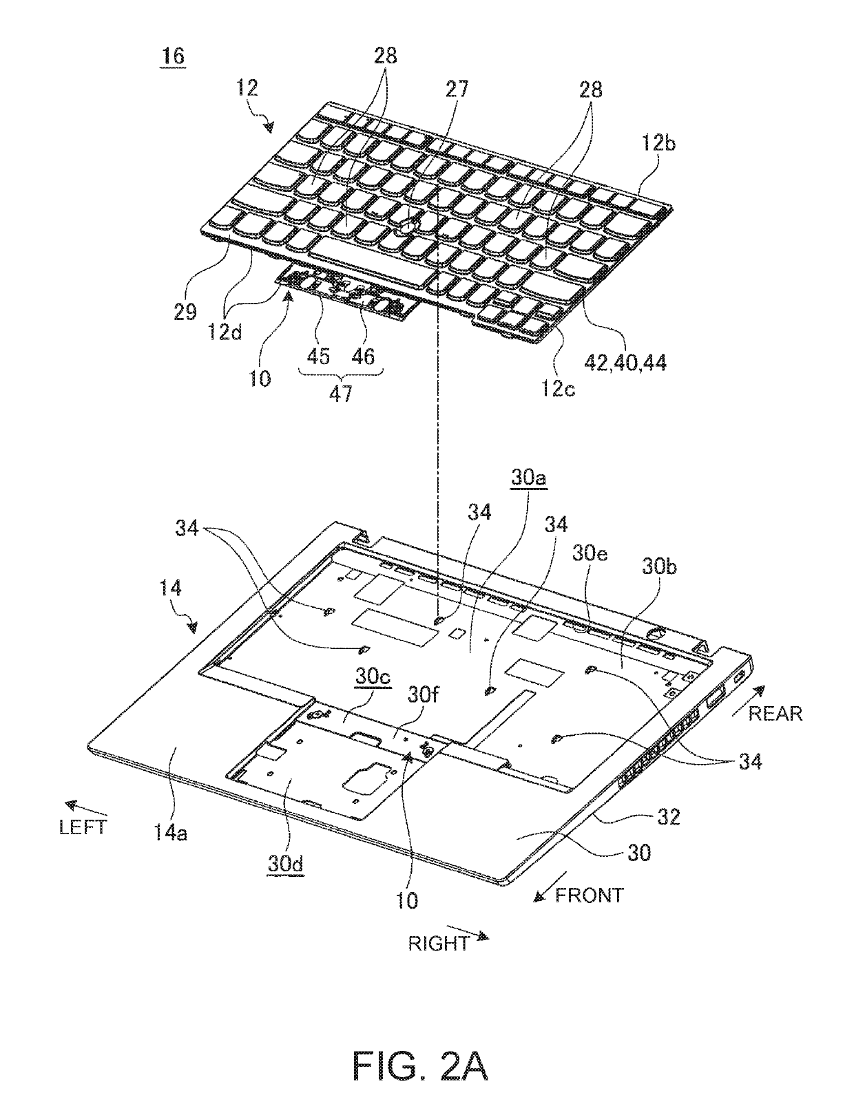 Coupled structure and electronic device