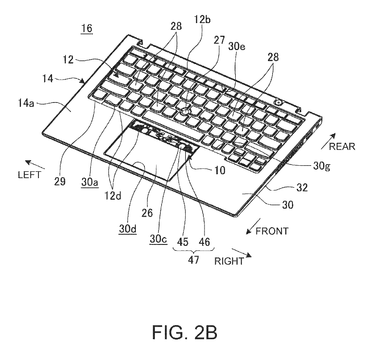 Coupled structure and electronic device