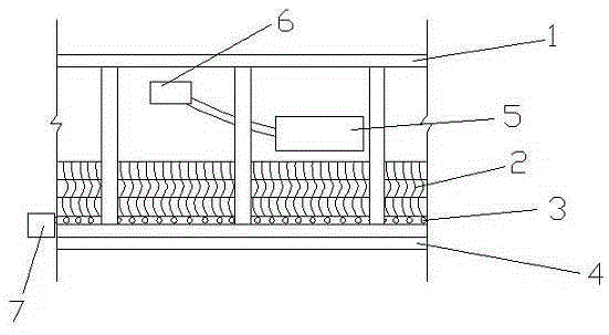 Air-conditioning system for wooden houses or prefabricated houses