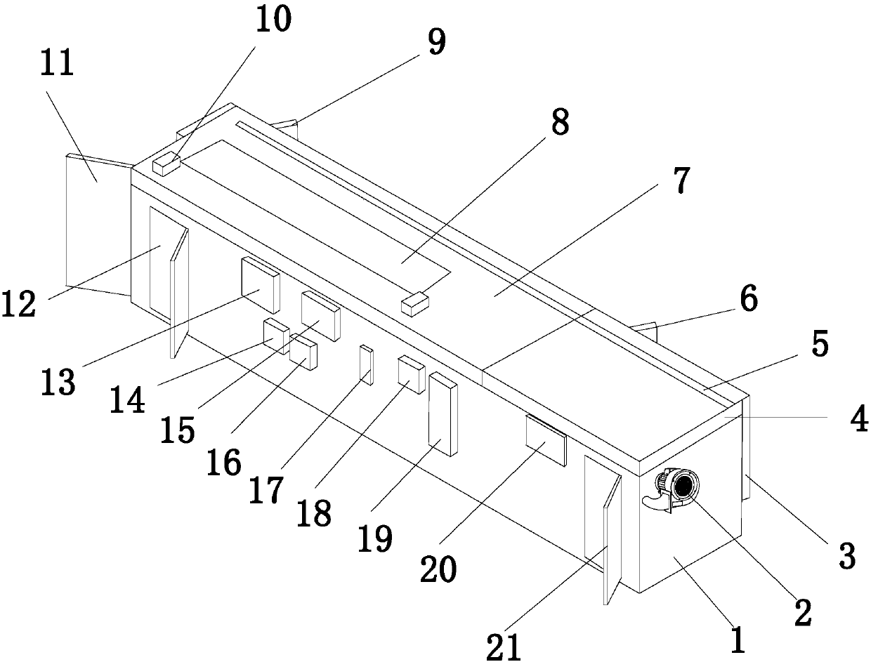 Space extended container structure device