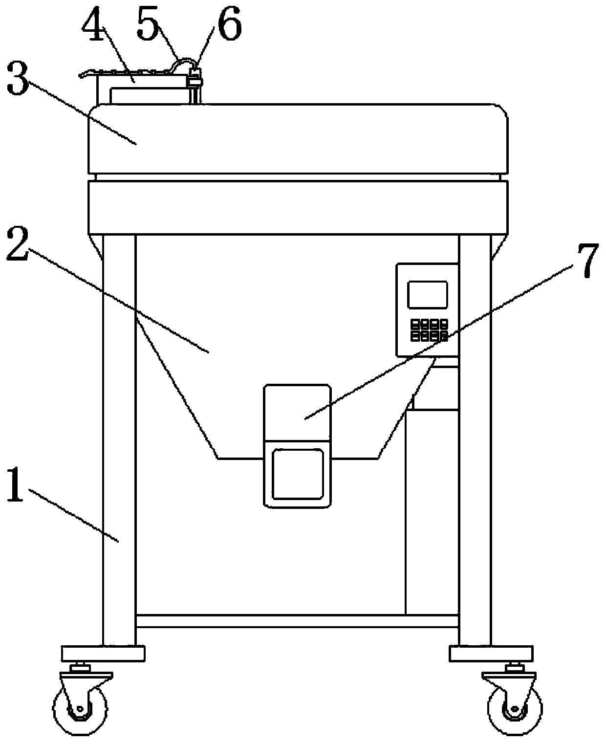 Corn seed coating equipment