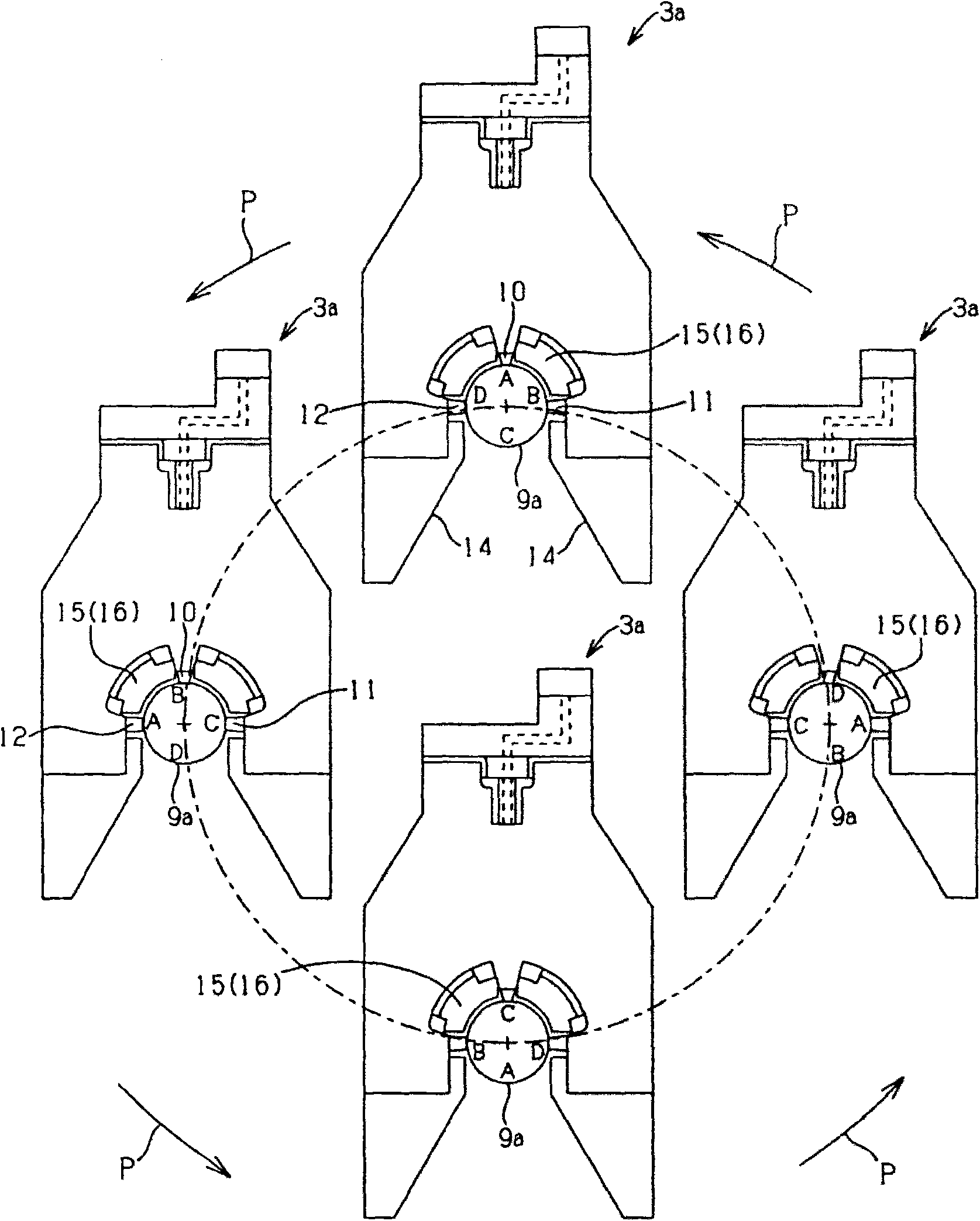 Method and device for monitoring supply power of induction heating device