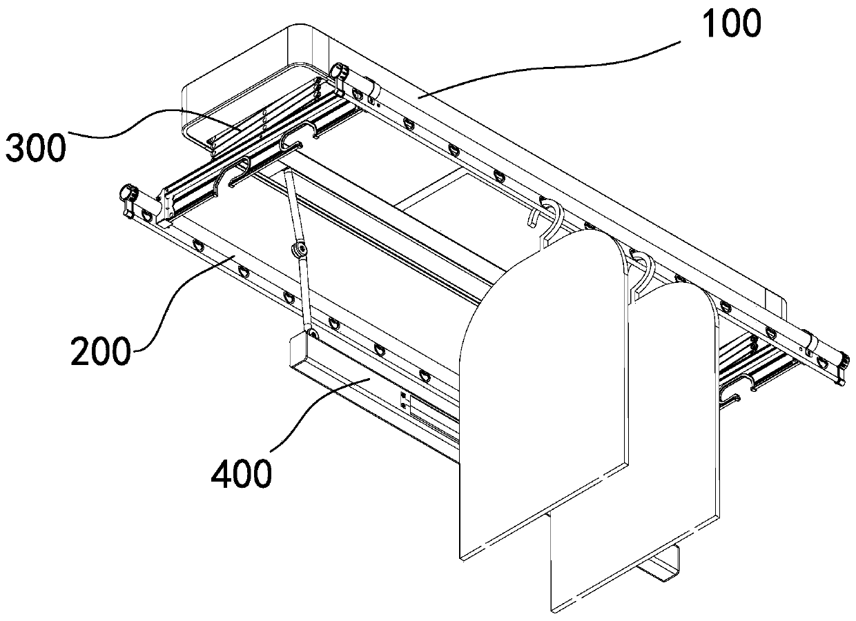 Drying system and method based on temperature/humidity detection of to-be-dried fabric as well as clothes dryer