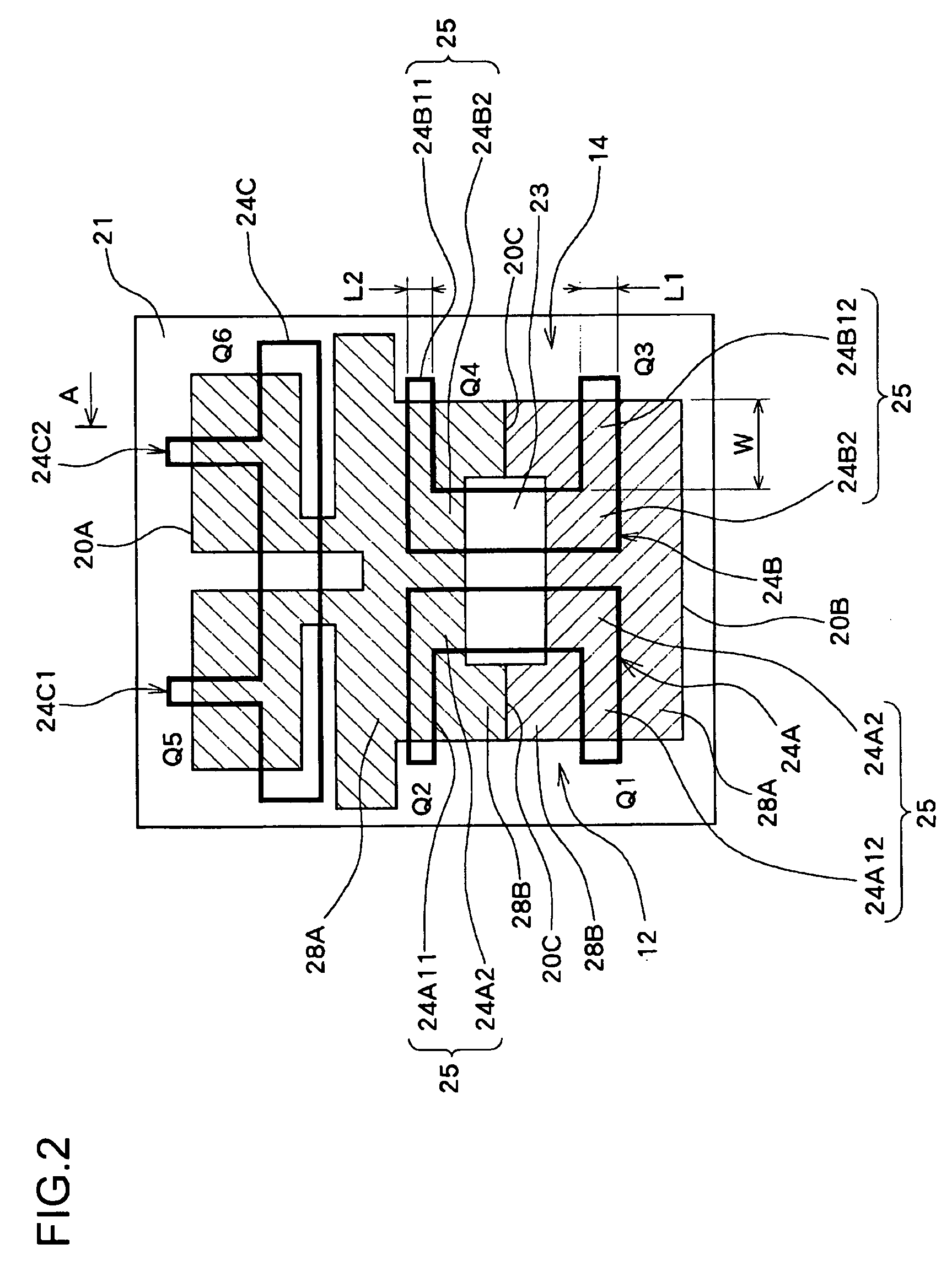 Semiconductor integrated circuit device and semiconductor memory using the same
