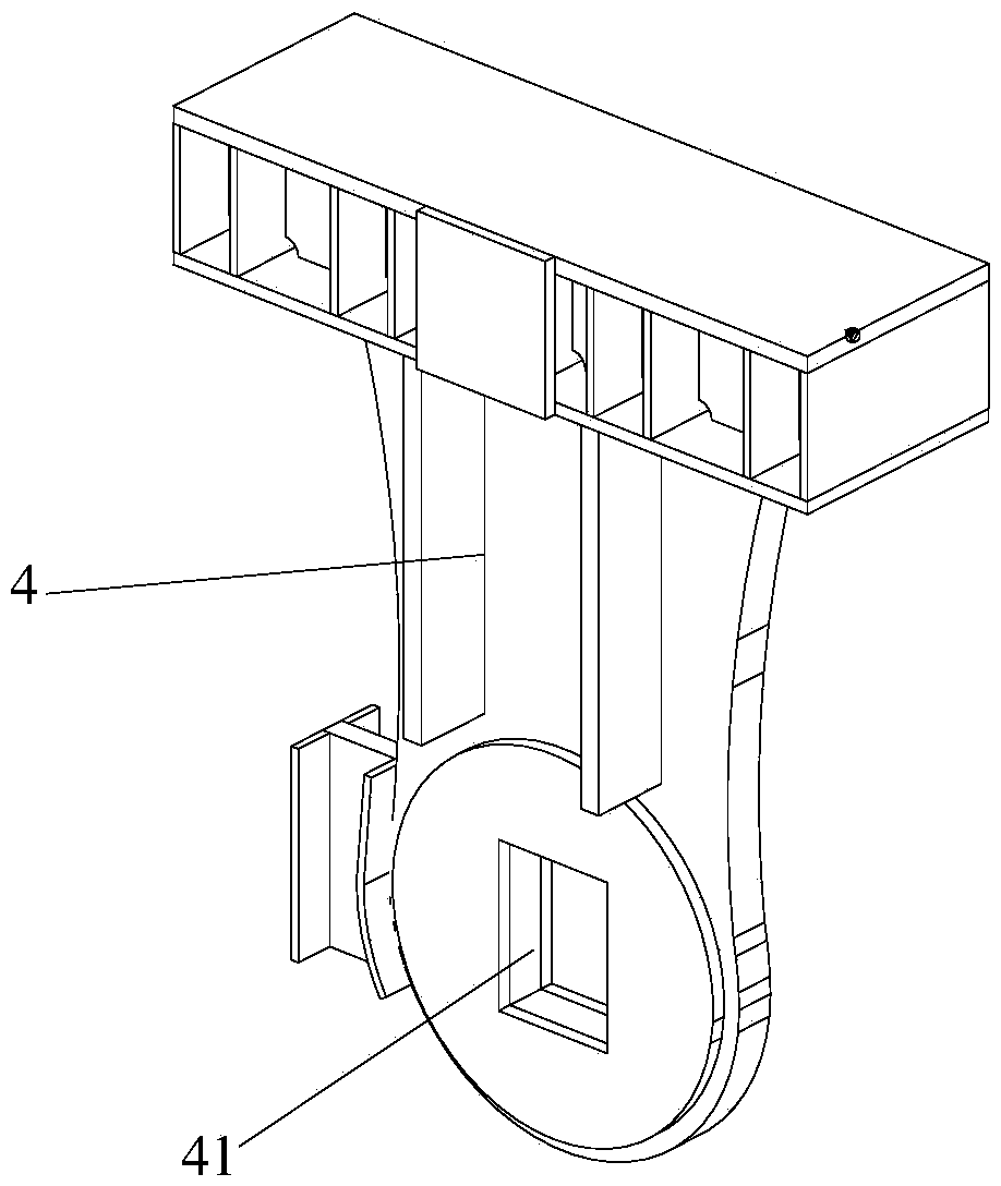 A One-way Sliding Joint Bearing Node